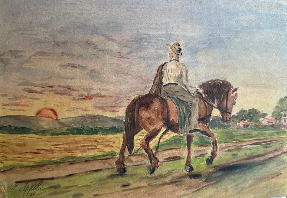O Entardecer em Semmenstedt (1950)