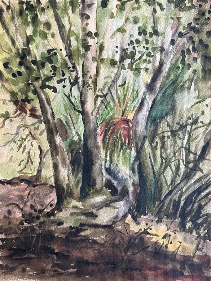 Bosque de Bétulas na Rússia
