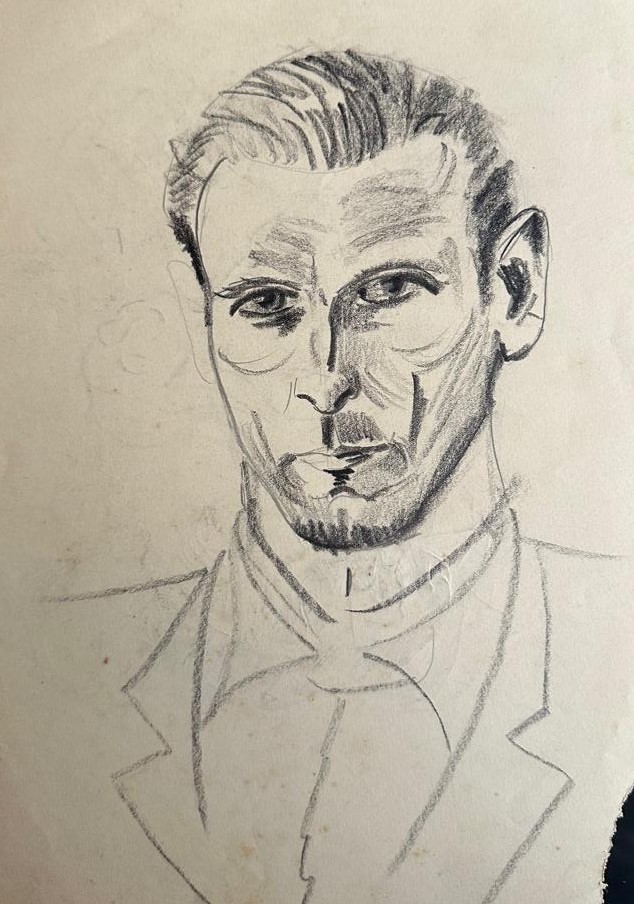Traços de Memória: Retrato em Grafite
